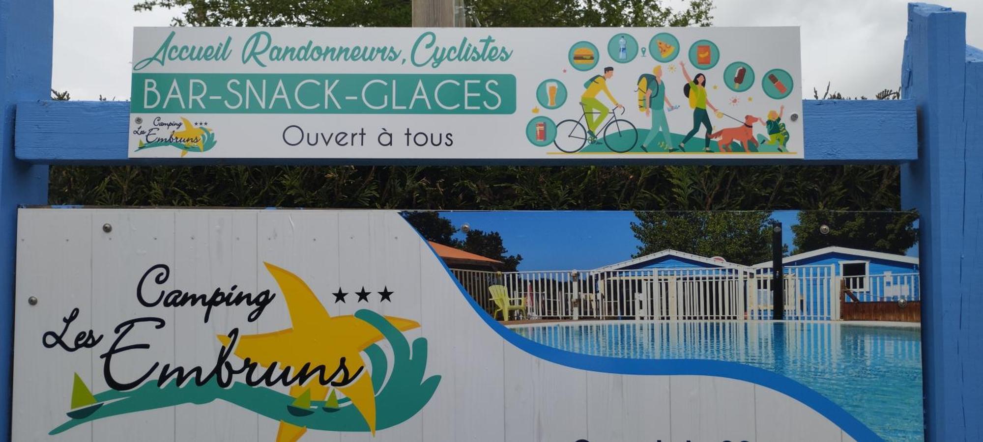 Camping Les Embruns 3* Camoël